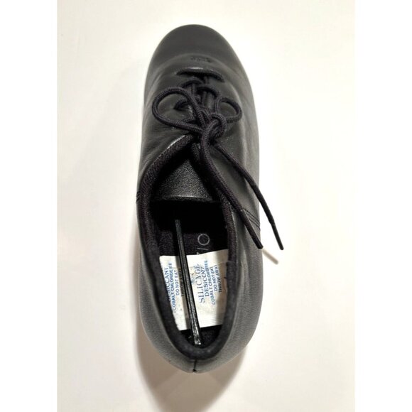 Capezio Womens Cadence Tap Shoe Black Size 4.5 M CG19 Genuine Leather BRAND NEW - Picture 8 of 13